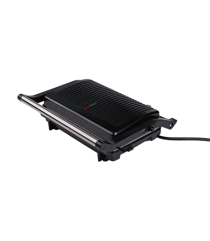 180 graders öppning Löstagbar tallrik Kontaktgrill Smörgåsmaskin Elektrisk Stor storlek Kontakt Panini Press Grill